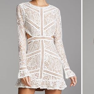 For Love and Lemons Emerie Cut Out Dress size Small
